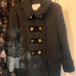 kate spade Broome Street Black Coat